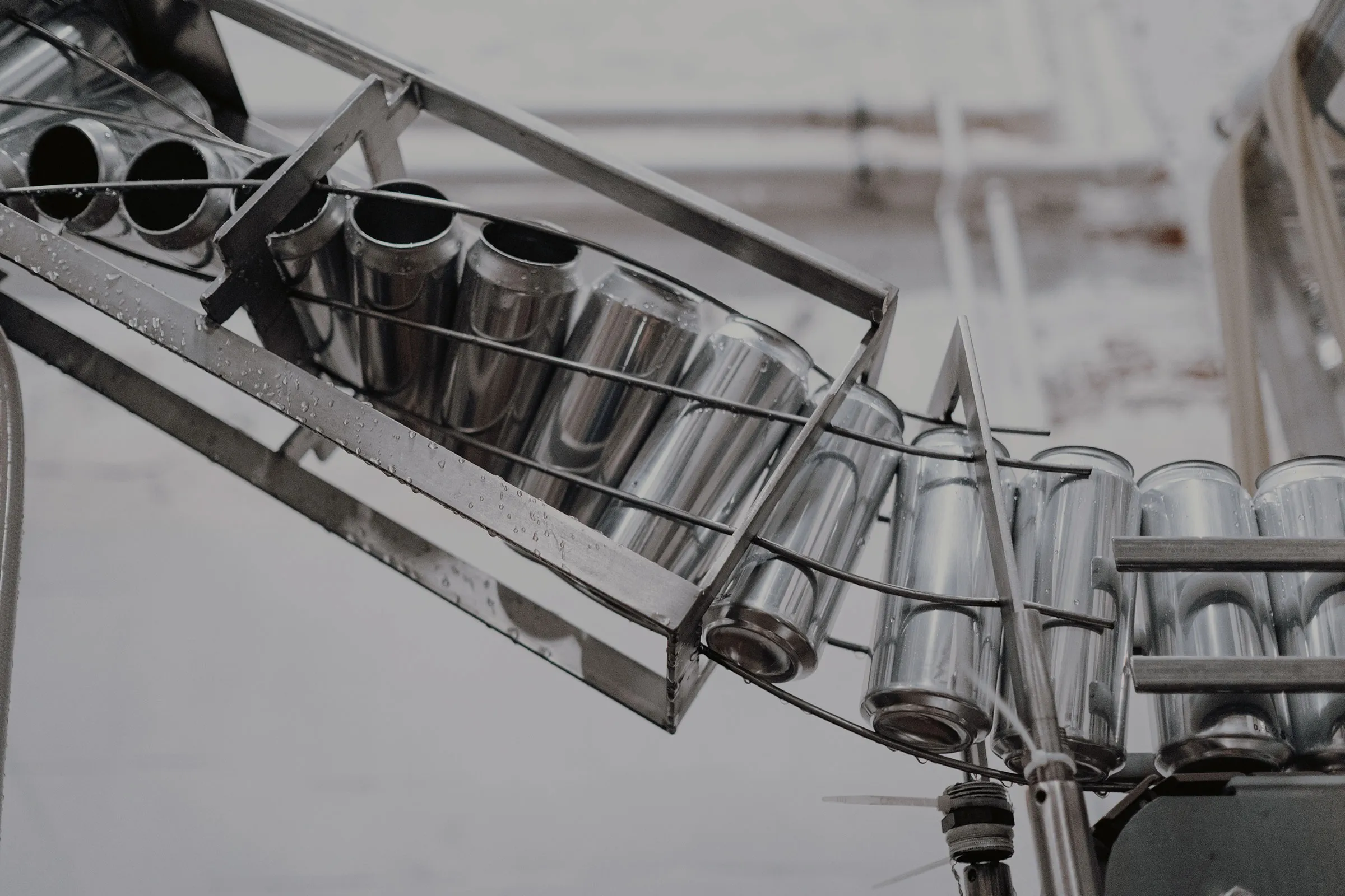 Custom stainless-steel industrial equipment manufactured by Lemel